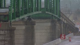 Smith County Bridge Partially Torn Down