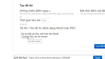 Hướng dẫn tạo học liệu trên OLM