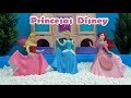 Princesas Disney Piscina de Surpresas - Disney Princess in the Pool #TiaCris