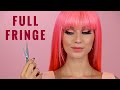 Cutting a Full Fringe/Bangs