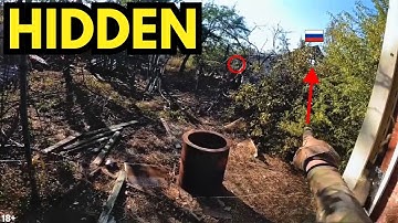 How Ukrainian soldiers find hidden Russians in Toretsk