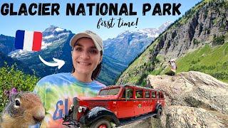 I want to move to Montana | Going to the Sun Road on a Red Bus Jammer