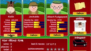 Race Horse Tycoon - Game Tutorial(Walkthrough) screenshot 3