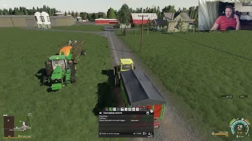 Farming simulator 19 using courseplay to manage our farm (ENG )