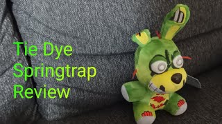 Tie Dye Springtrap plush review