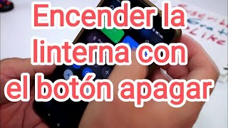 Cómo encender la linterna con el botón de apagar - comoconfigurar screenshot 3