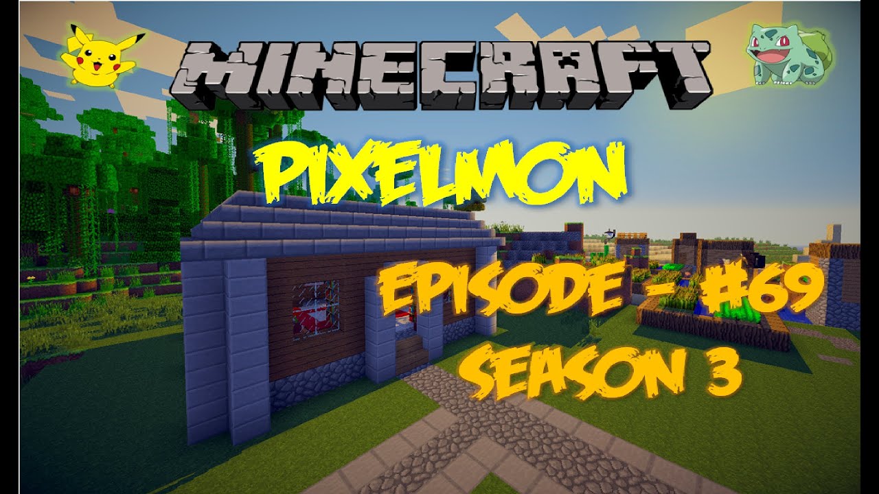 Minecraft: Pixelmon - Эпизод 69 - Интерьер магазина (Pokemon Mod)