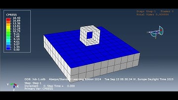 Creating a Contact in Abaqus CAE