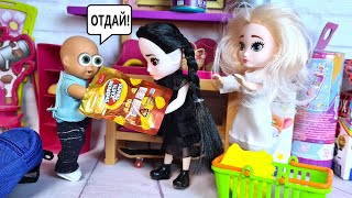 AN EVIL AND KIND SISTER! Katya AND Max ARE A FUNNY FAMILY! Funny BARBIE Dolls stories DARINELKA TV