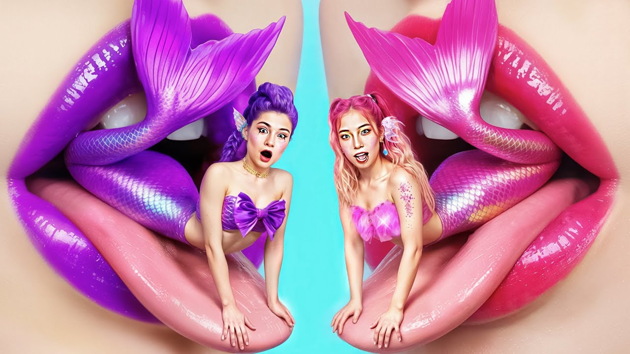 Huntrix Makeover IRL! Rumi Huntrix van Nerd naar Populaire Zeemeermin