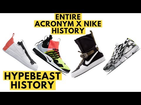 Acronym Nike History and Complete Collection - Hypebeast History