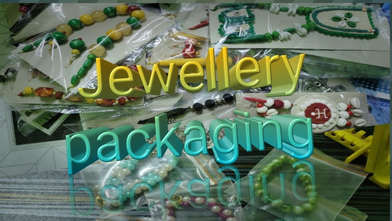 Handmade Jewellery Paking Tutorial | Jewellery Packaging Video for small business