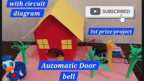 Automatic Doorbell with IR Sensor | Smart Home Project | Step by step explained | Easy Experiment