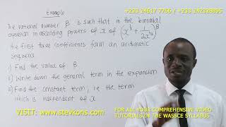 THE MOST DIFFICULT QUESTION IN BINOMIAL THEOREM