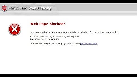 How to bypass/unblock websites fortiguard Webfilter using simple menthod