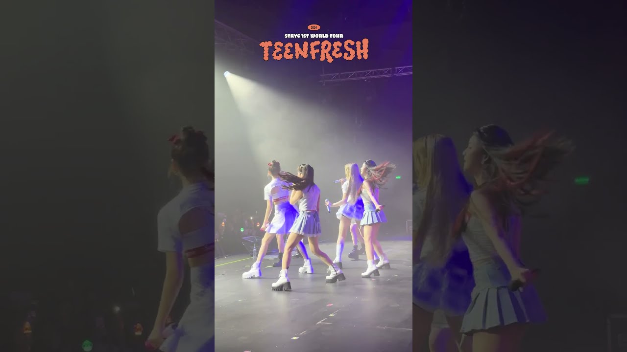 STAYC 1ST WORLD TOUR[TEENFRESH] in Warsaw 💚 #STAYC #스테이