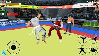 Tag Team Karate Fighter Game - karate kickboxing fighter Kung Fu Master-Gameplay  (Android) Part-2. screenshot 3