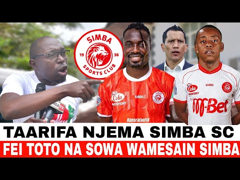KISUGU APAGAWA NA USAJILI WA JONATHAN SOWA NA FEI TOTO SIMBA YANGA WACHAWI TUWALINDE WACHEZAJI WETU