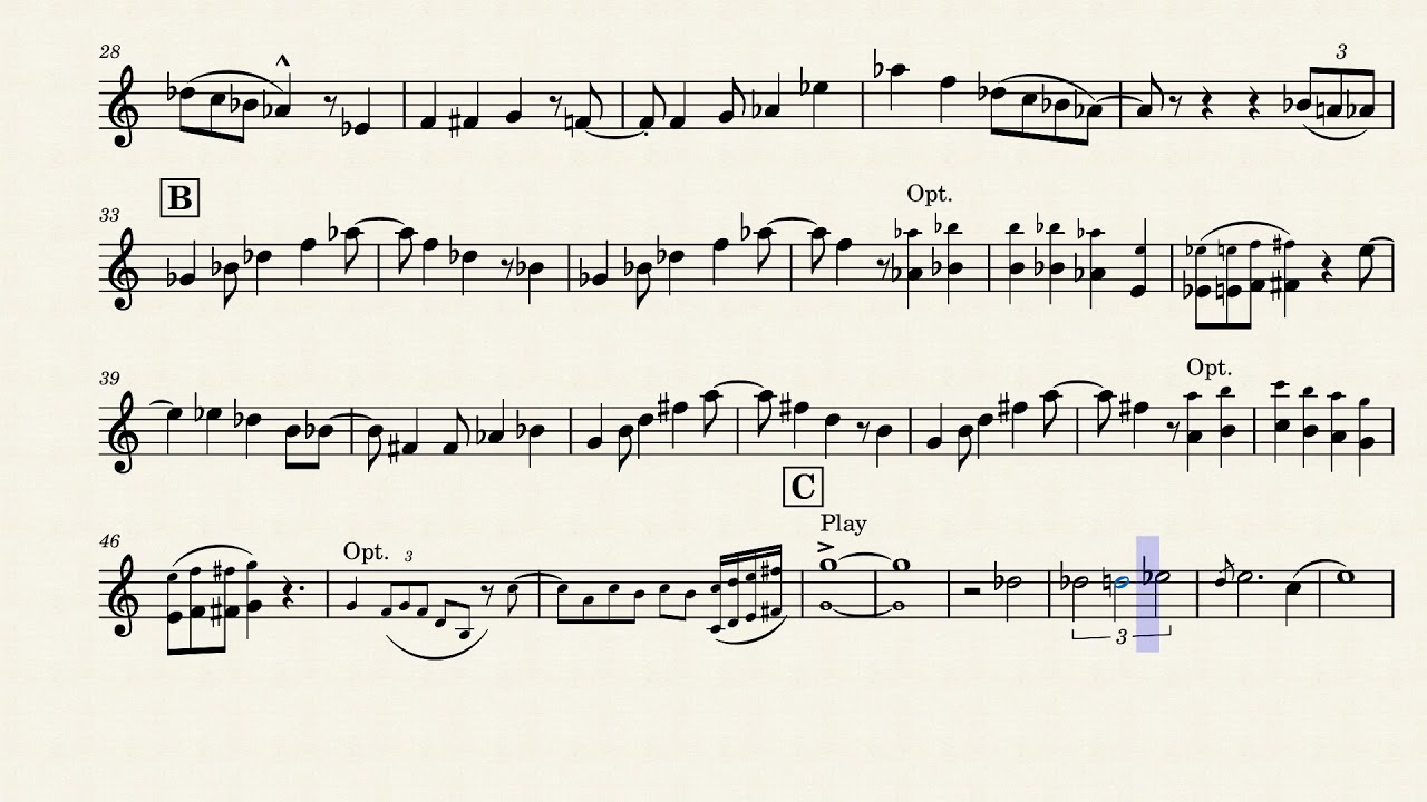 Mario Kart Wii - Coconut Mall – For Trumpet