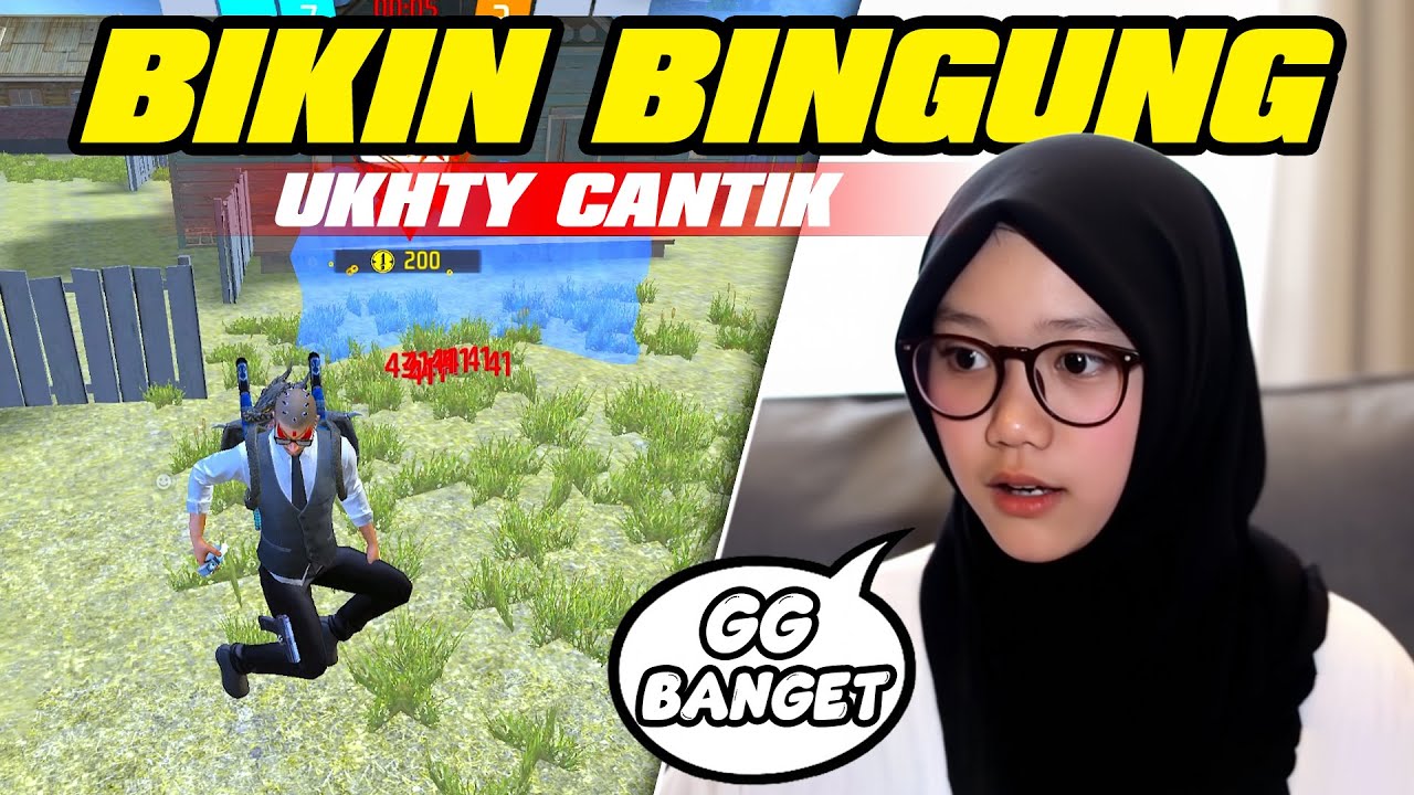 Prank Streamer Hijab Cantik Yg Tidak Terkalahkan Pakai Suara Berdamage