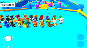 Stumble guys Skyslide Map new event gameplay 2024 android/iOS #stumbleguys