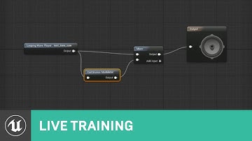 Audio & Blueprints | Live Training | Unreal Engine