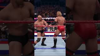 Stone Cold STUNNERS Sid Justice On The Ladder!! #wwe2k25 #wwe2k25gameplay