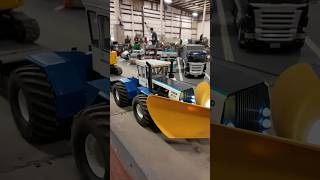 My favorite RC tractor with a plow