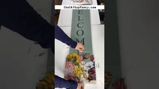 Wondrous Floral Transfer @chalkitupfancy.com Wondrous Floral Transfer @chalkitupfancy.com