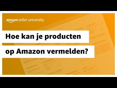 Video: Hoe U Uw Product Kunt Aanbieden