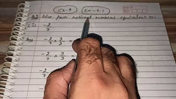 Q 3, Ex 9.1 - Rational Numbers - Chapter 9 - maths class 7th - NCERT