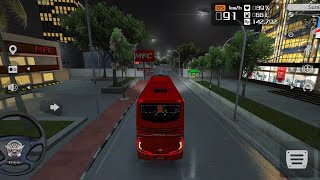 Finally Reached the Big City!🤯 | long trip Bus Simulator Gameplay screenshot 3
