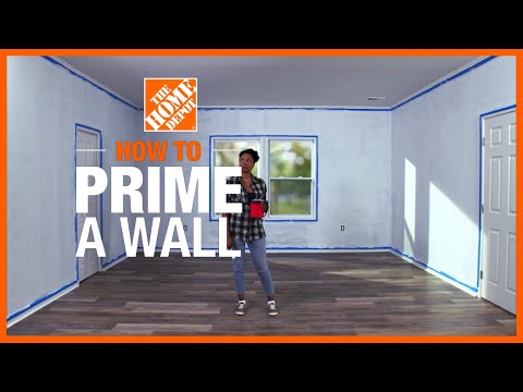 How to Prime a Wall | The Home Depot