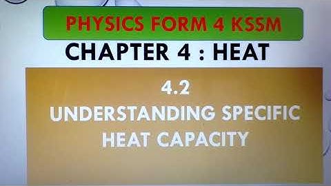 4.2 Specific Heat Capacity edited