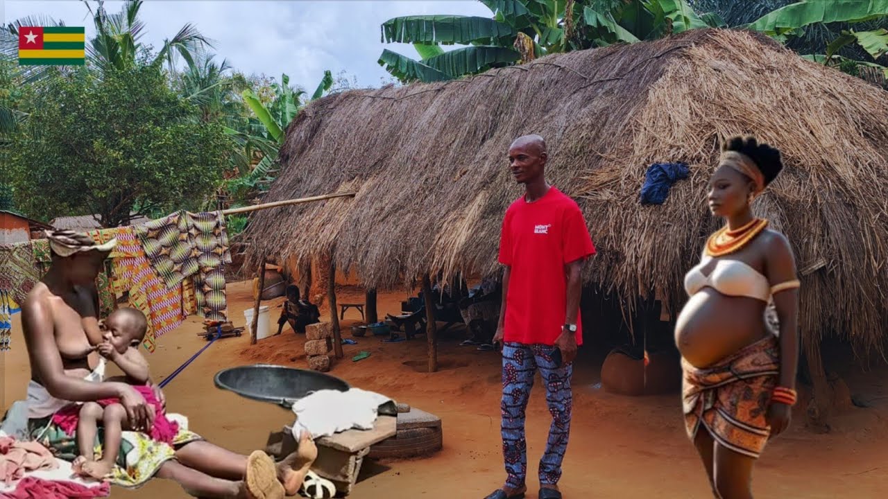 Walking Through Noepe Village | Rural Togo Tour & Traditions