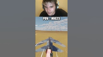 MiG-23 vs F-14 with AIM-54