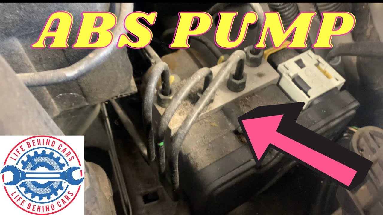 Peugeot 206 Petrol 2006 ABS Pump Unit Location - YouTube