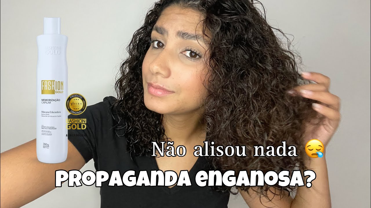 Fiz a progressiva Fashion Gold da Ybera | Não alisou o meu cabelo 😭😭😭