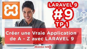 #9 - Laravel 9 (TP1: Création de page Login, Register, About, Contact)