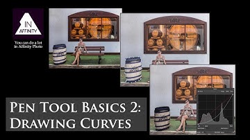 Pen Tool Basics 2: Drawing Curves (in Affinity Photo)