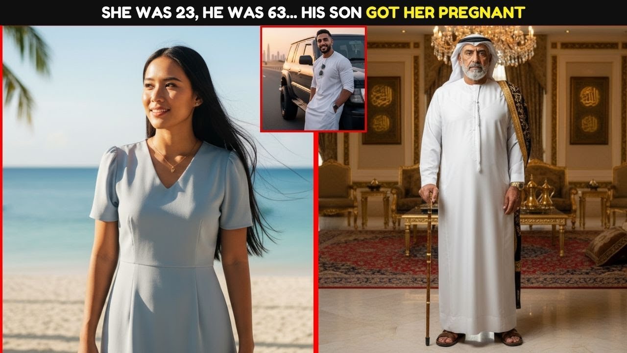 23 YO Filipina Married Dubai Sheikh 40 Years Older Than Her — His Son Got Her Pregnant, She Vanished