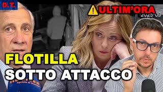 COLPITA LA FLOTILLA CON 15 DRONI, CROSETTO INVIA IN SOCCORSO LA NAVE FASAN