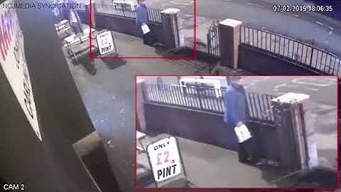 Video CCTV captures moment man kills his friend with a single punch  Daily Mail Online