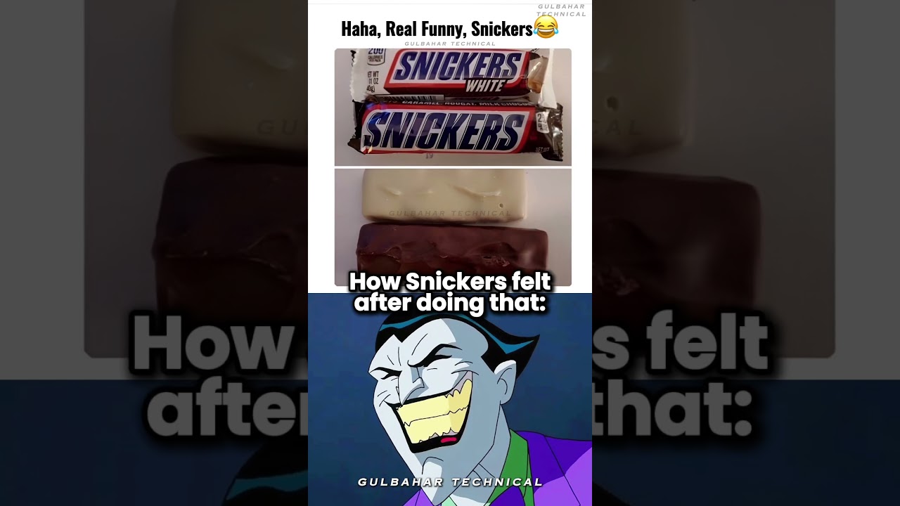 Classic Snickers vs White Chocolate Snickers – Who’s the Real MVP? 😜