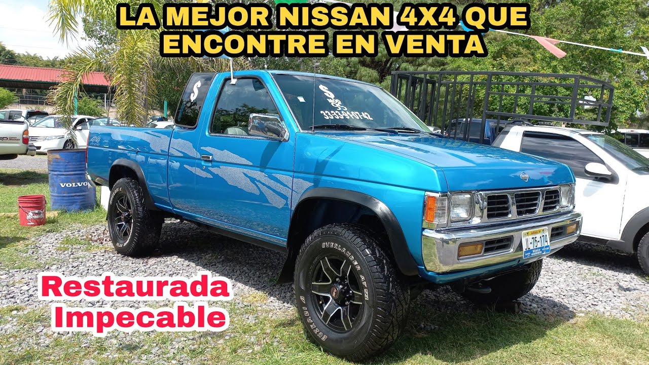 Nissan 4x4 pick up 1995 restaurada impecable en venta autos usados - YouTube