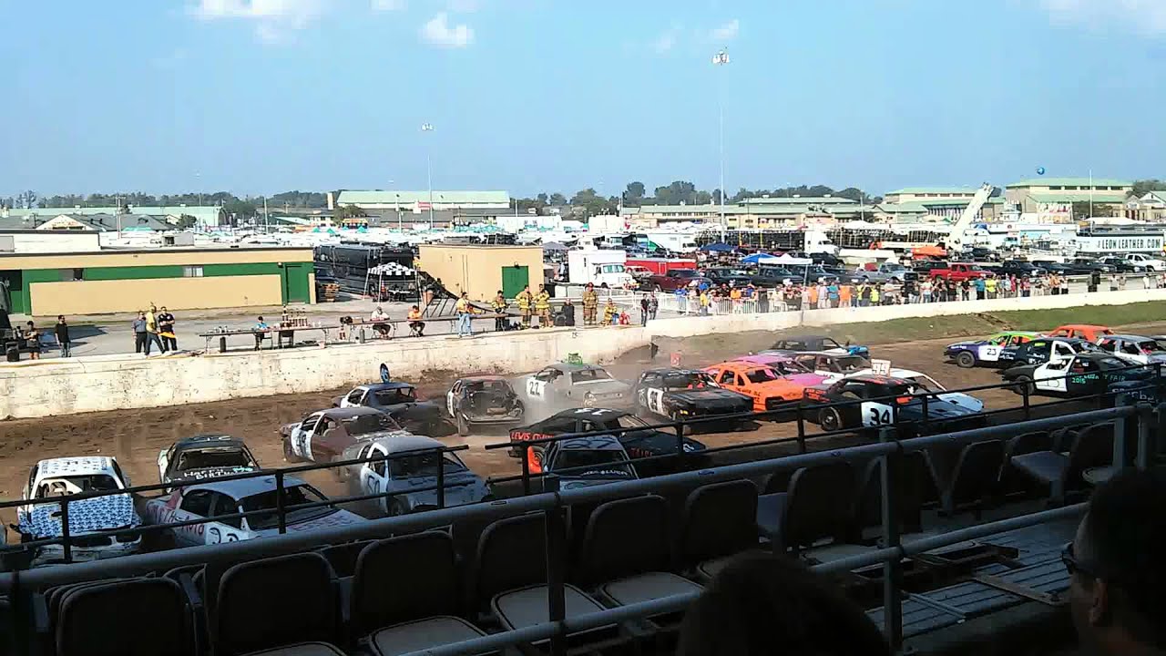 Demolition Derby NYS Fair 2015(5) YouTube