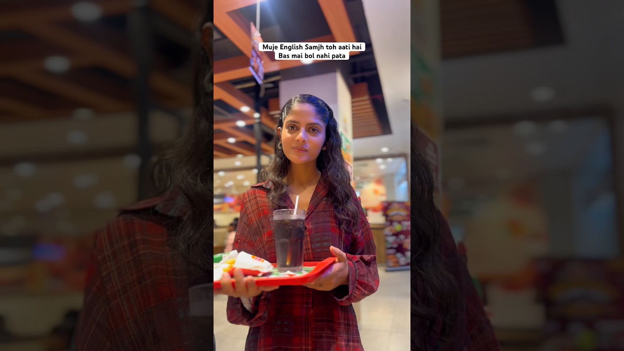 Muje English samjh toh aati hai bas mai bol nahi pata #shorts