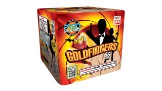 GOLDFINGERS 16 SHOT - PYRO PLANET FIREWORKS