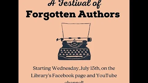 Festival of Forgotten Authors - Dorothy B  Hughes