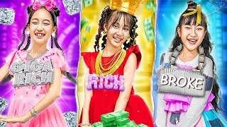 Poor Vs Rich Vs Giga Rich Girl At Dance Challenge... Who Is Better?| Baby Doll And Mike